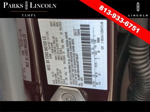 Certified 2025 Lincoln Nautilus Reserve w/ Jet Appearance Package image 35