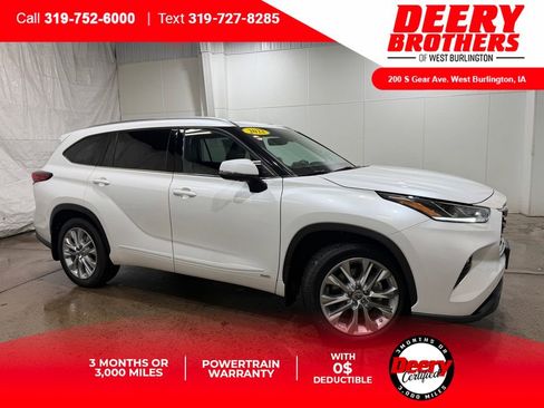 Used 2022 Toyota Highlander Limited AWD/4WD image 1