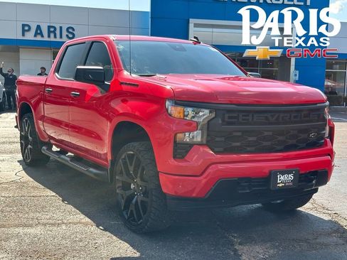 Used 2024 Chevrolet Silverado 1500 Custom w/ Turbomax Blackout Package RWD image 1