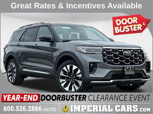 New 2026 Ford Explorer Platinum w/ LUX Leather Package image 1