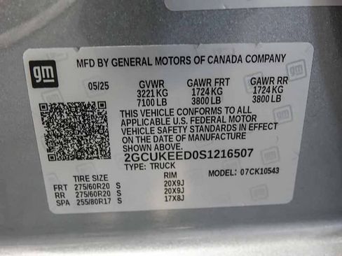 Used 2025 Chevrolet Silverado 1500 RST w/ Convenience Package II AWD/4WD image 34