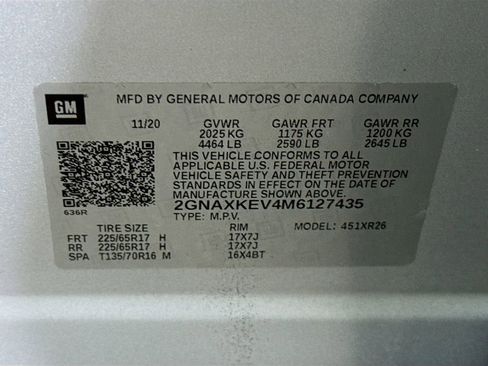 Used 2021 Chevrolet Equinox LT FWD image 32