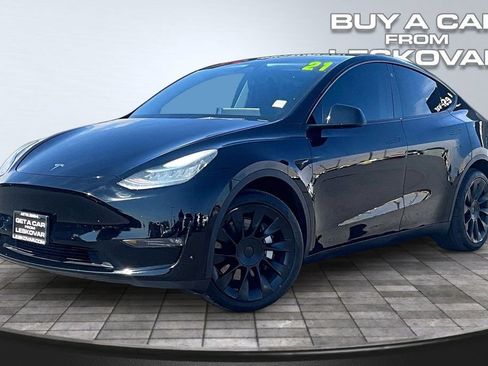 Used 2021 Tesla Model Y Long Range AWD/4WD image 12
