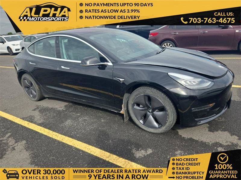 Used 2018 Tesla Model 3 Long Range AWD/4WD image 1