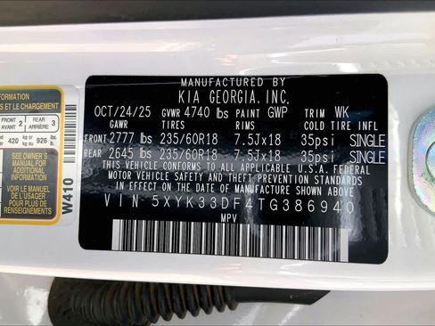Certified 2026 Kia Sportage EX FWD image 58