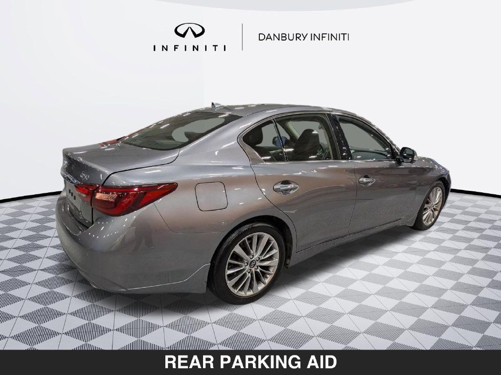 Used 2023 INFINITI Q50 Luxe w/ Cargo Package AWD/4WD image 3