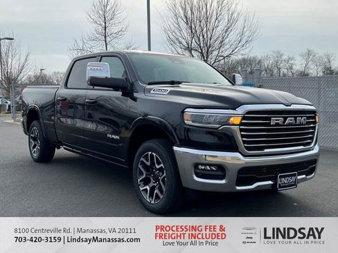 New 2026 RAM 1500 Laramie w/ Advanced Safety Group II AWD/4WD image 1