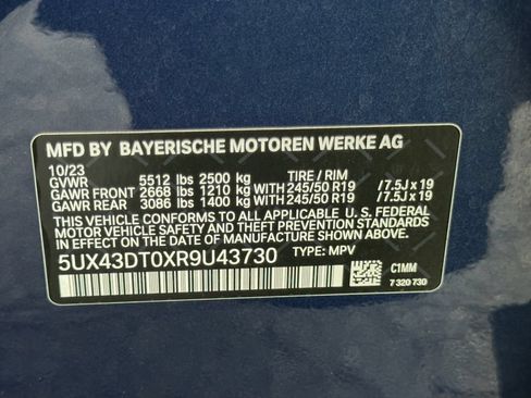 Used 2024 BMW X4 M40i w/ Premium Package AWD/4WD image 22