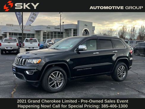 Used 2021 Jeep Grand Cherokee Limited w/ Trailer Tow Group IV image 1