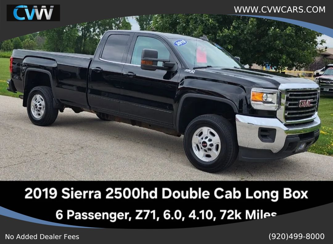 Used 2019 GMC Sierra 2500 SLE w/ Suspension Package, Off-Road AWD/4WD image 1