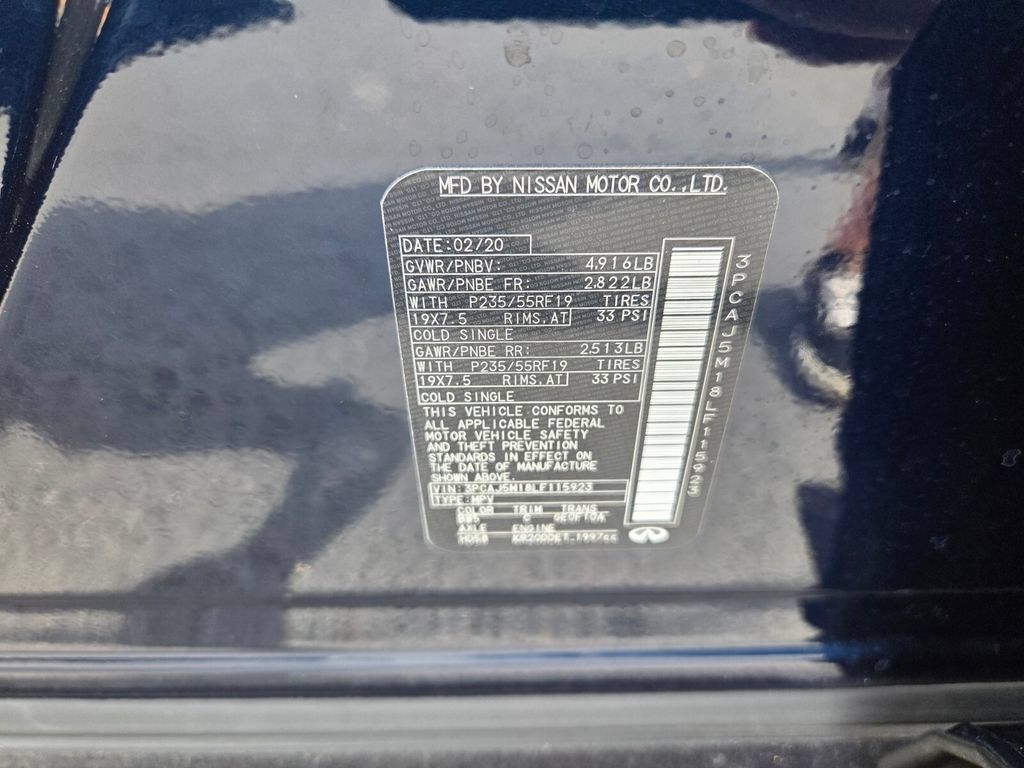 Used 2020 INFINITI QX50 Luxe FWD image 20