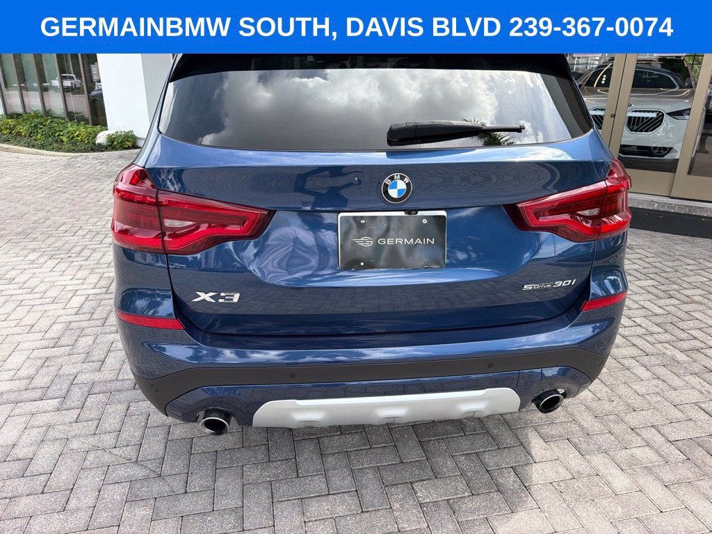 Used 2019 BMW X3 sDrive30i w/ Premium Package RWD image 13