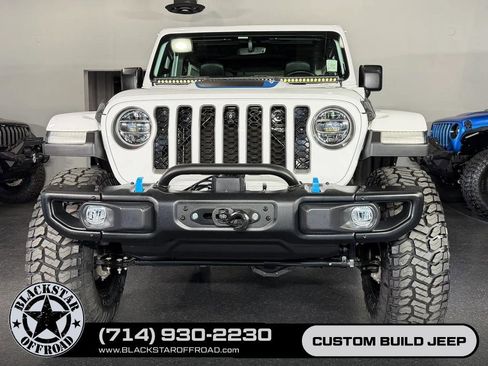 Used 2021 Jeep Wrangler Unlimited Rubicon 4xe w/ Steel Bumper Group AWD/4WD image 3