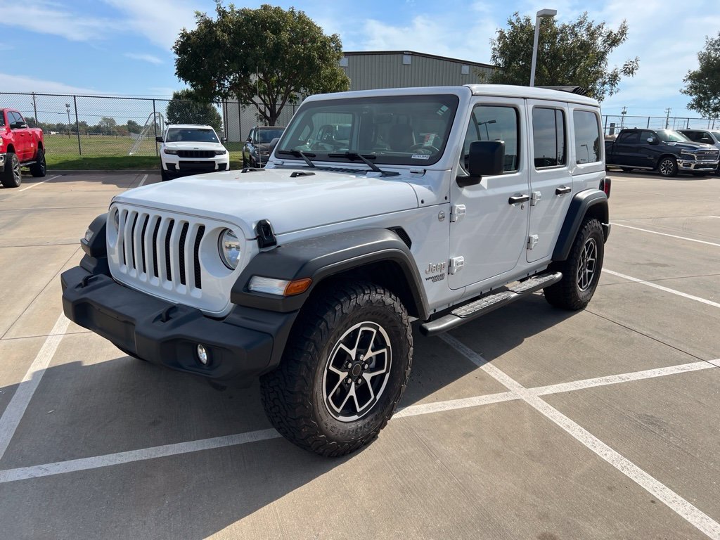 Used 2021 Jeep Wrangler Unlimited Sport w/ Sun And Sound Package AWD/4WD image 1