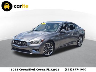Used 2022 INFINITI Q50 Luxe w/ Cargo Package