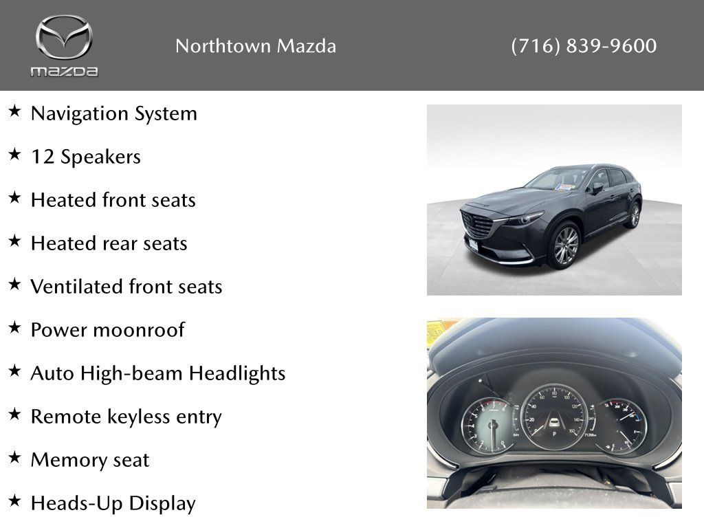 Certified 2021 MAZDA CX-9 Signature AWD/4WD image 2