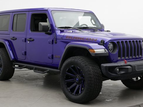 Used 2020 Jeep Wrangler Unlimited Rubicon w/ Steel Bumper Group AWD/4WD image 3