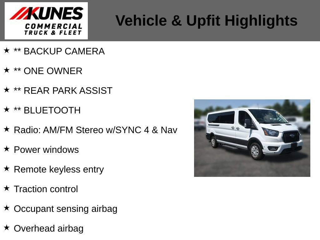 Used 2024 Ford Transit 350 XLT RWD image 3