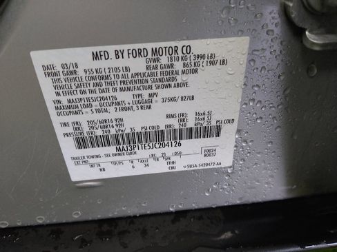Used 2018 Ford EcoSport SE w/ SE Convenience Package FWD image 33