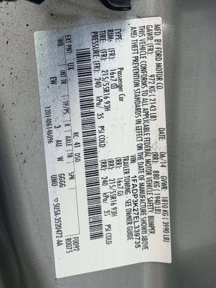 Used 2014 Ford Focus SE FWD image 20