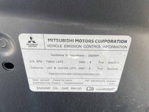 Used 2023 Mitsubishi Outlander SE Black Edition image 42