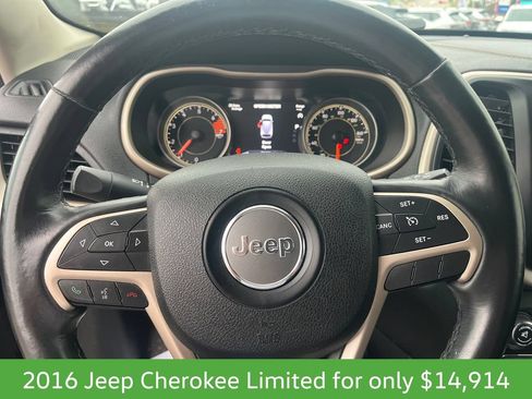 Used 2016 Jeep Cherokee Limited AWD/4WD image 16