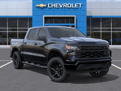 New 2026 Chevrolet Silverado 1500 Custom w/ Turbomax Blackout Package RWD image 31