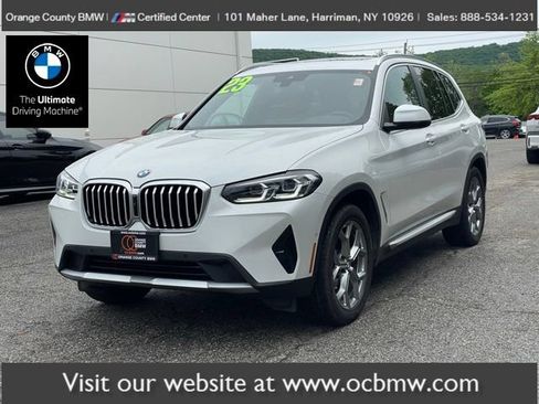 Certified 2023 BMW X3 xDrive30i w/ Premium Package AWD/4WD image 1
