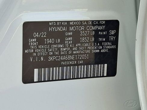 Used 2022 Hyundai Accent SEL image 27