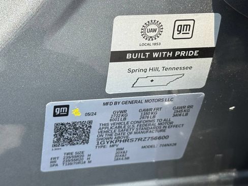 Certified 2024 Cadillac XT6 Sport w/ LPO, Onyx Lite Package AWD/4WD image 23