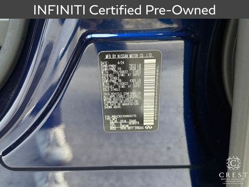 Certified 2025 INFINITI QX80 Autograph w/ Autograph Exterior Package image 30