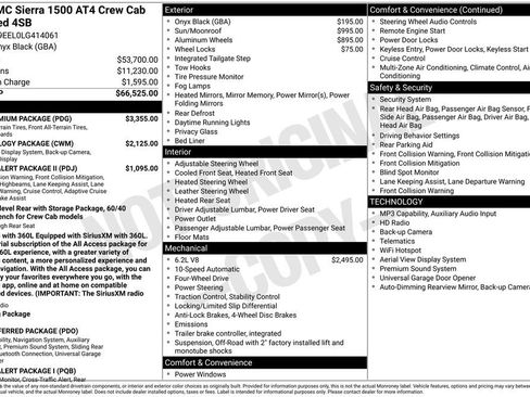 Used 2020 GMC Sierra 1500 AT4 w/ AT4 Premium Package AWD/4WD image 31