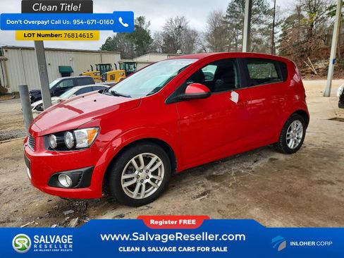 Used 2013 Chevrolet Sonic LT w/ Wheels and Fog Lamp Package image 1