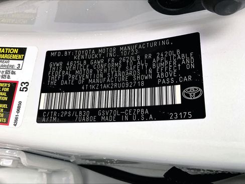 Used 2024 Toyota Camry XSE w/ Navigation Package image 31