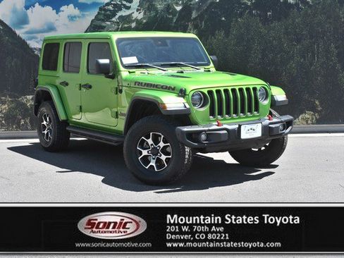 Used 2019 Jeep Wrangler Unlimited Rubicon w/ Dual Top Group AWD/4WD image 1