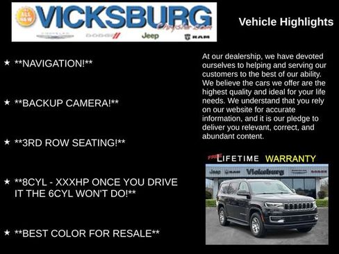 Used 2022 Jeep Wagoneer Series I w/ Convenience Group I image 7