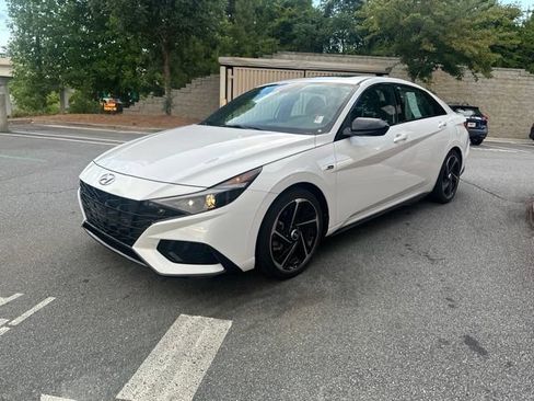 Used 2023 Hyundai Elantra N Line w/ Preferred Accessory Package FWD image 3