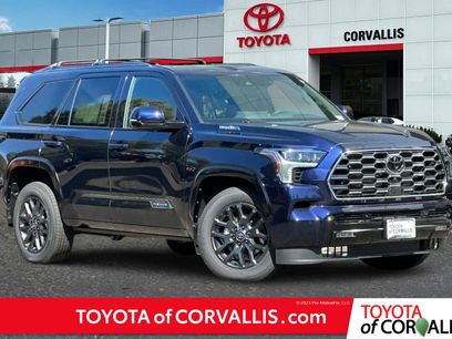 New 2026 Toyota Sequoia Platinum