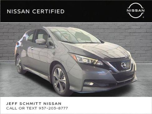 Certified 2022 Nissan Leaf SL Plus FWD image 1