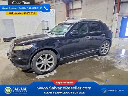 Used 2005 INFINITI FX35 AWD w/ (P01) Touring Pkg image 1