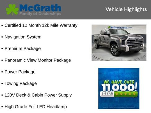 Used 2024 Toyota Tundra Limited AWD/4WD image 5