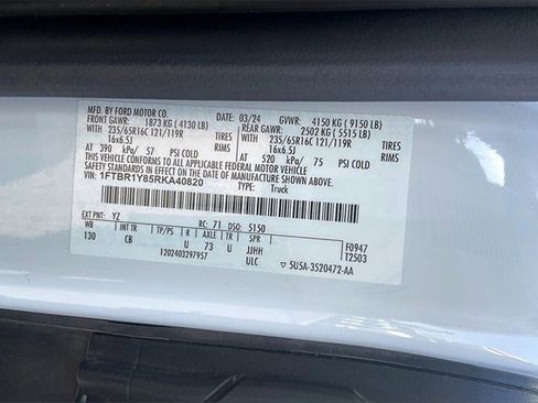 Certified 2024 Ford Transit 250 Low Roof w/ Exterior Upgrade Package image 21