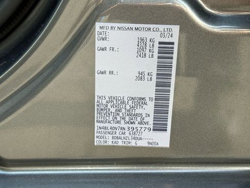 Used 2024 Nissan Altima 2.5 SV image 34