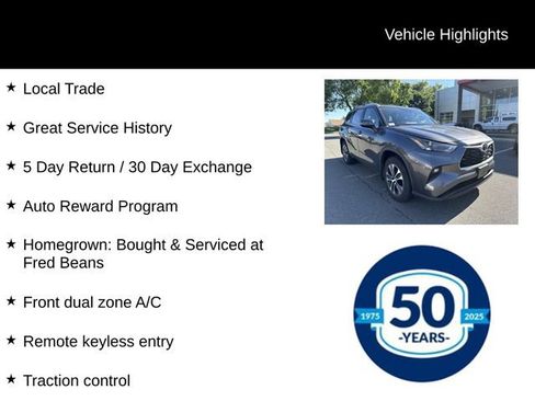 Used 2023 Toyota Highlander XLE AWD/4WD image 8