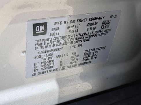 Used 2022 Buick Encore Preferred w/ Safety Package AWD/4WD image 33