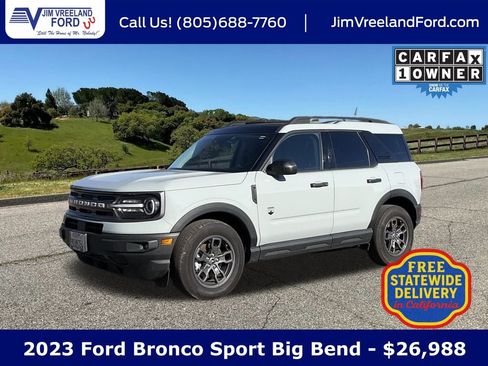 Certified 2023 Ford Bronco Sport Big Bend w/ Convenience Package image 1