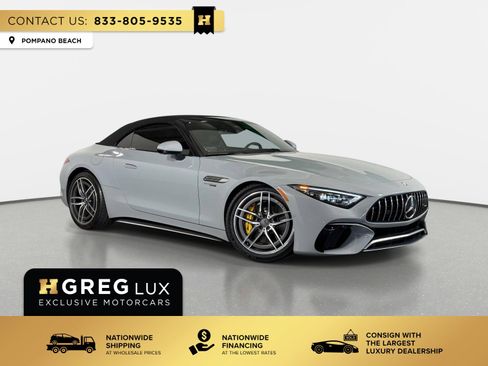 Used 2024 Mercedes-Benz SL 55 AMG 4MATIC image 1