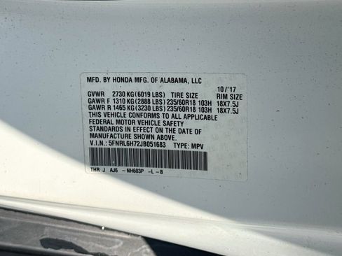 Used 2018 Honda Odyssey EX-L image 39