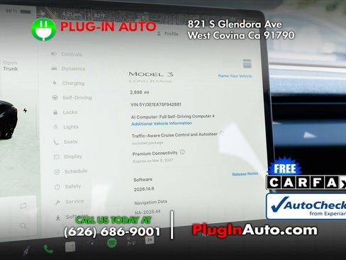 Used 2025 Tesla Model 3 Long Range RWD image 2