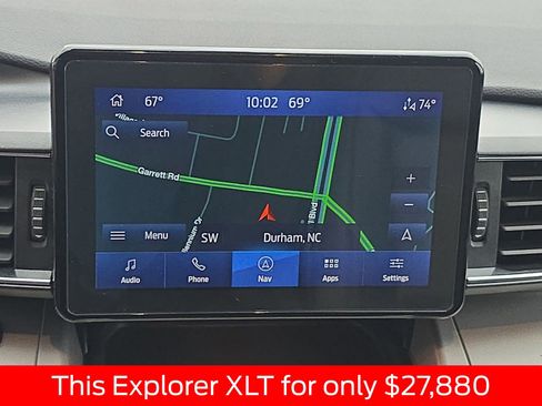 Used 2023 Ford Explorer XLT w/ Equipment Group 202A image 31